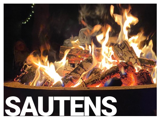 Lagerfeuer im Detail